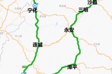 凉山自驾游路线图(青藏线自驾游路线图)